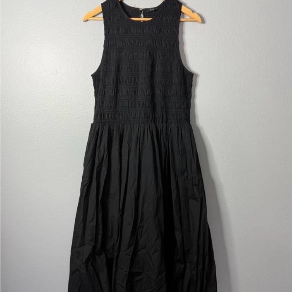 Madewell Bubble Hem Dress with beautiful smocking sz Large